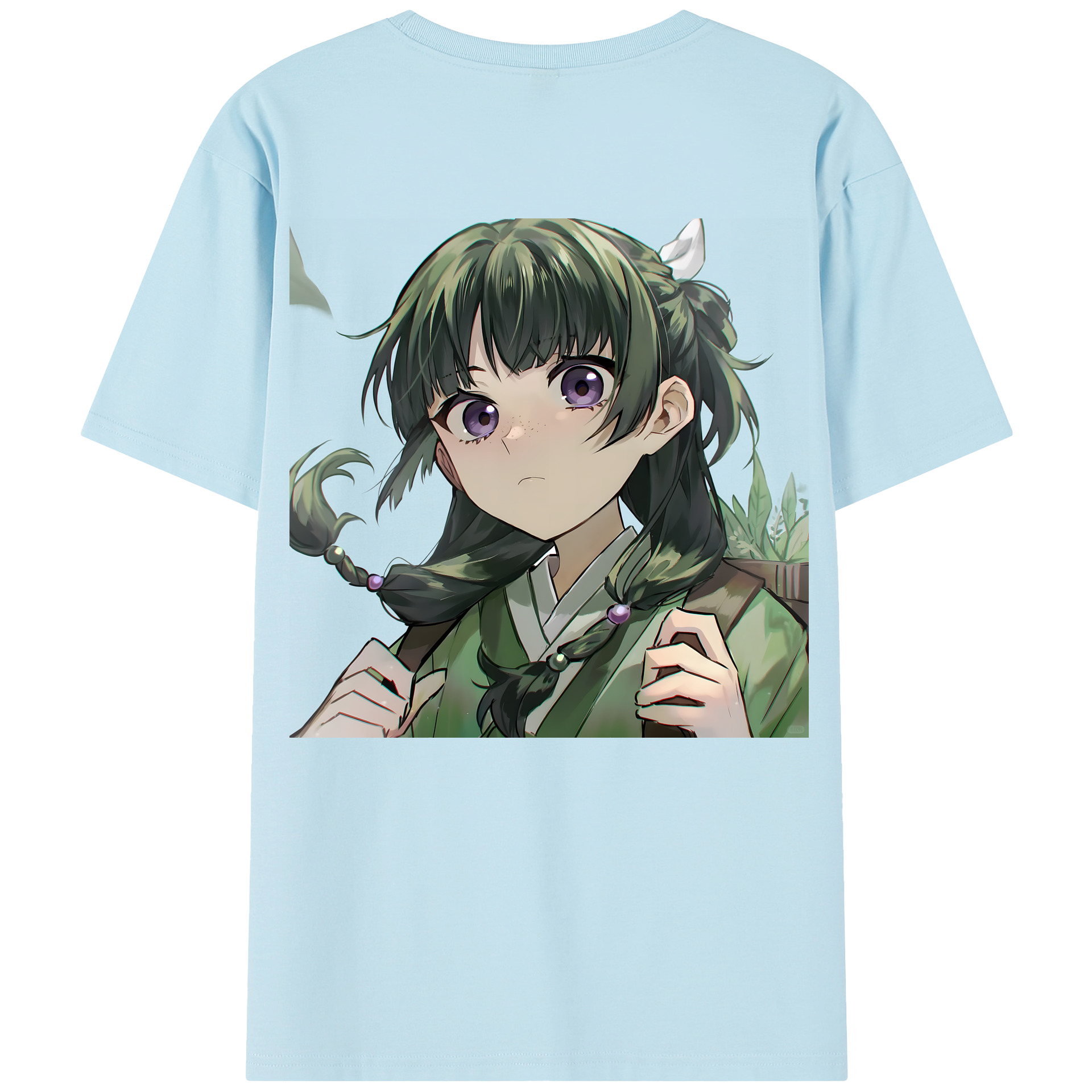 （画像用） 薬屋のひとりごと The Apothecary Diaries 綿100％半袖Tシャツ（背面プリント）